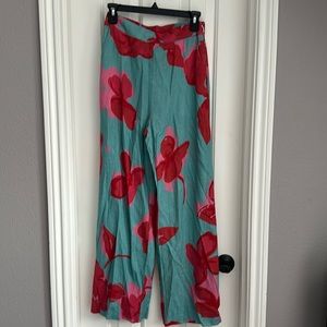 Rhythm inferna floral wide leg pant